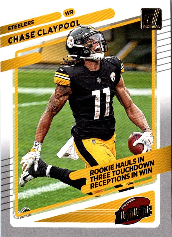 2021 Donruss Highlights Chase Claypool #HI-5