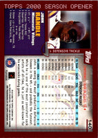 2000 Topps Season Opener John Randle #140