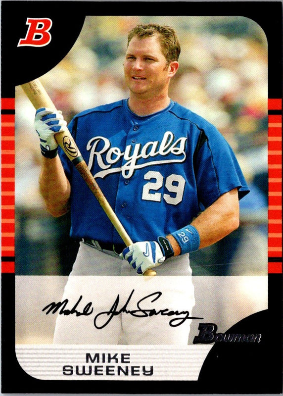 2005 Bowman Mike Sweeney #126