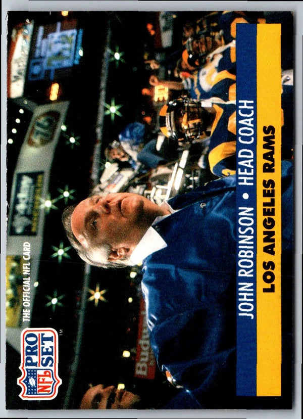 1991 Pro Set John Robinson #207