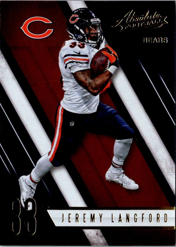 2016 Panini Absolute Jeremy Langford #75