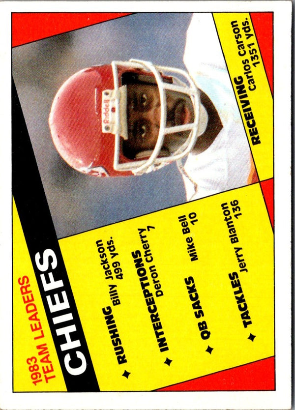 1983 Topps Carlos Carson #3