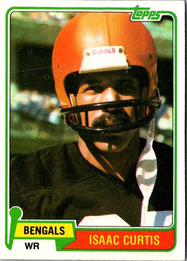 1981 Topps Isaac Curtis #305 EX