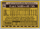1990 Topps Kurt Stillwell