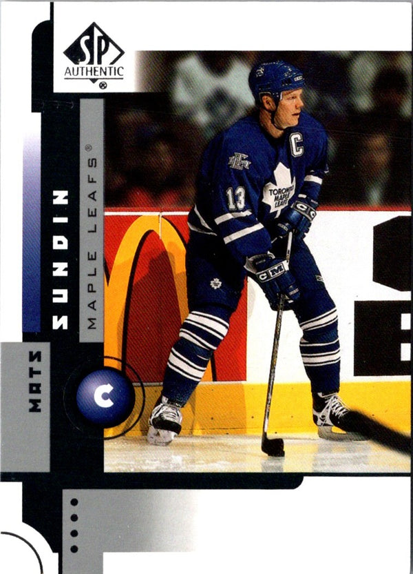 2001 SP Authentic Mats Sundin #83