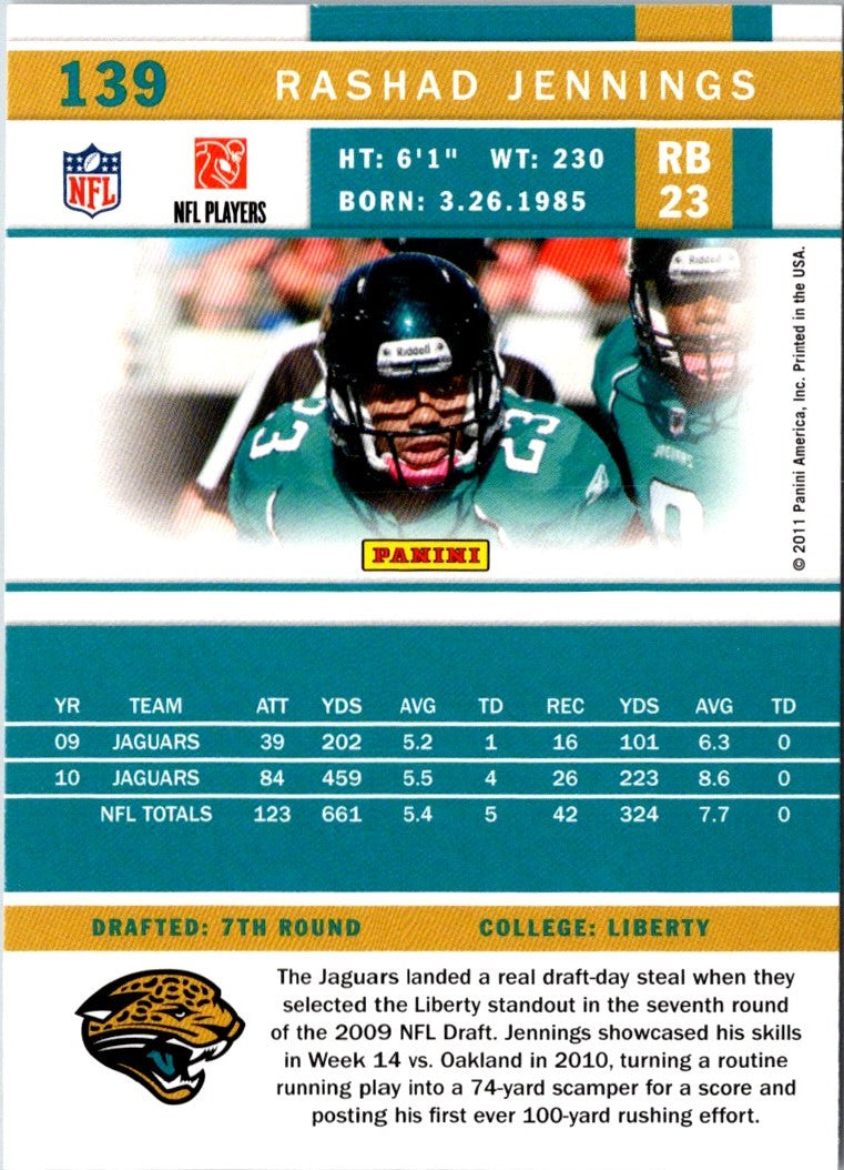 2011 Score Rashad Jennings