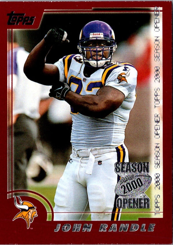 2000 Topps Season Opener John Randle #140