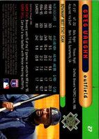 1996 Bowman's Best Greg Vaughn #27