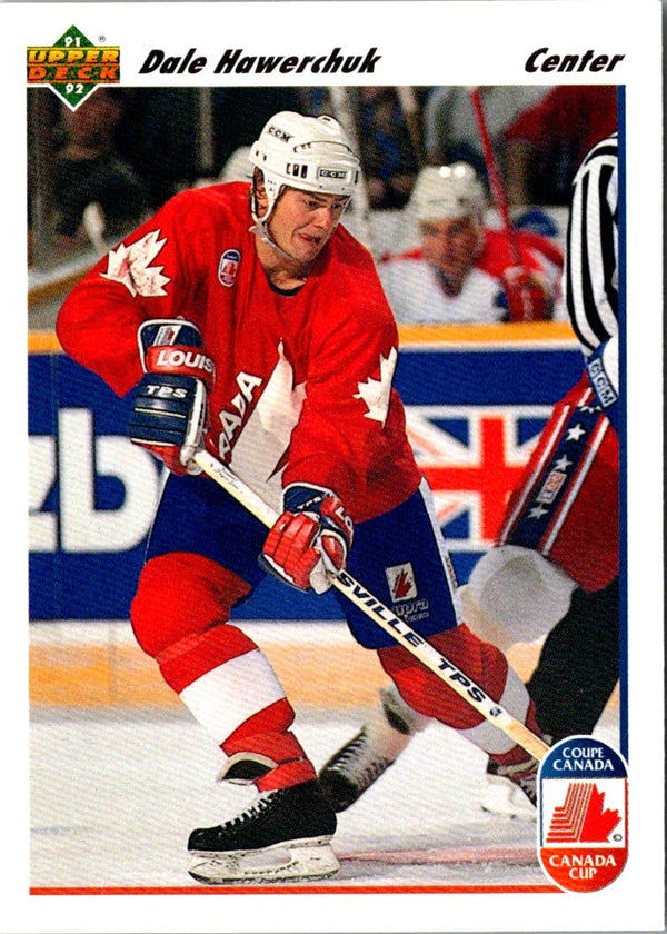 1991 Upper Deck French Dale Hawerchuk #12B