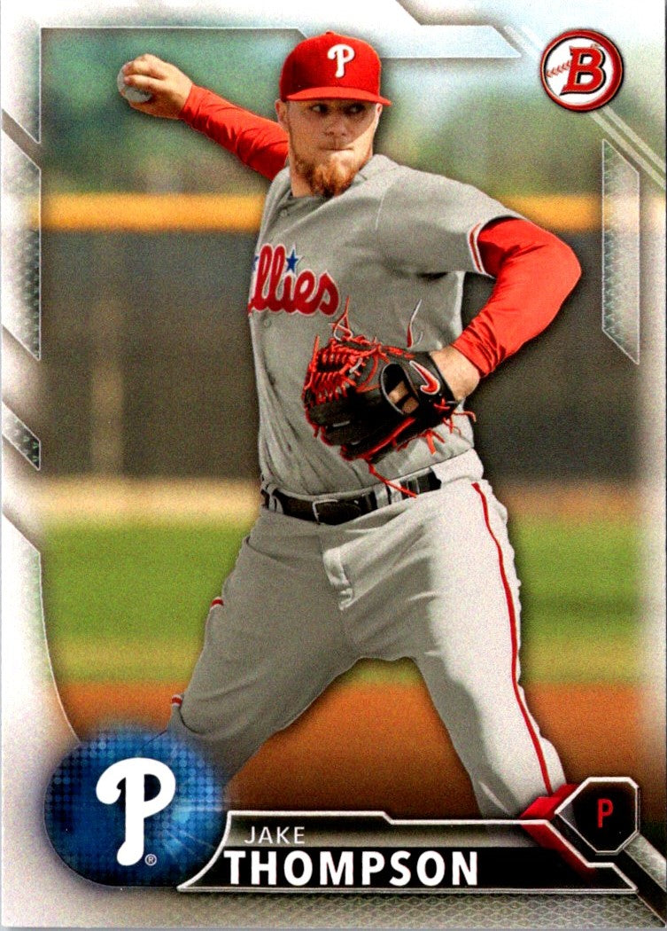 2016 Bowman Prospects Jake Thompson