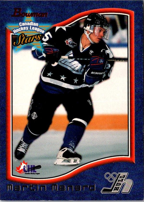 1997 Bowman CHL Martin Menard #54