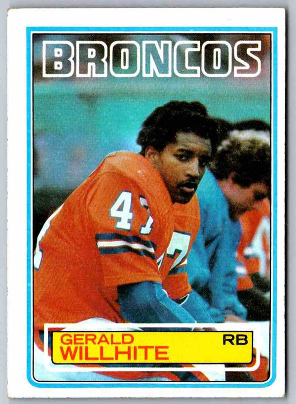 1983 Topps Gerald Willhite #270