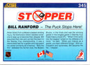1990 Score American Bill Ranford