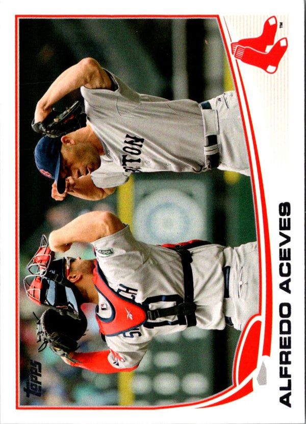 2013 Topps Alfredo Aceves #91