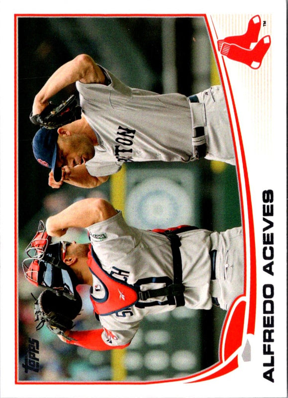 2013 Topps Alfredo Aceves #91
