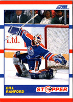 1990 Score American Bill Ranford #345