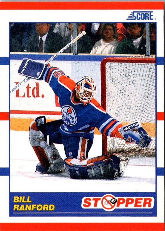 1990 Score American Bill Ranford #345