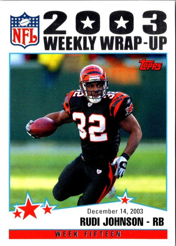 2004 Topps Rudi Johnson #305