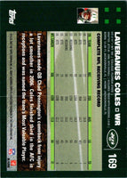 2007 Topps Laveranues Coles #169