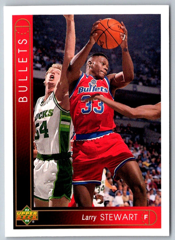 1993 Upper Deck Larry Stewart #84
