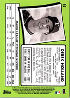 2012 Topps Archives Derek Holland #64
