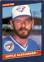 1986 Leaf Doyle Alexander #182