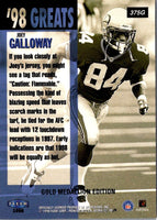 1998 Ultra Gold Medallion Joey Galloway #375G