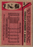 1987 Topps Tomas Jonsson #190