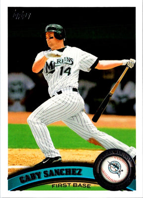 2011 Topps Gaby Sanchez #312