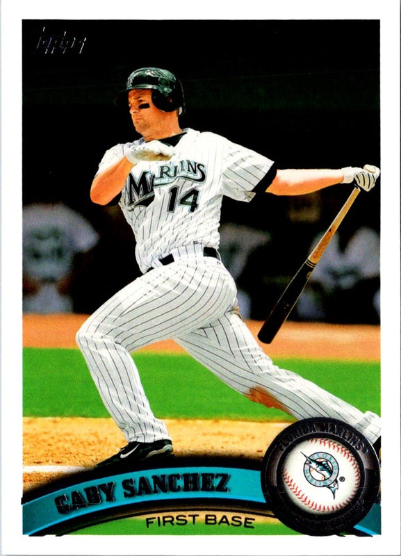 2011 Topps Gaby Sanchez #312