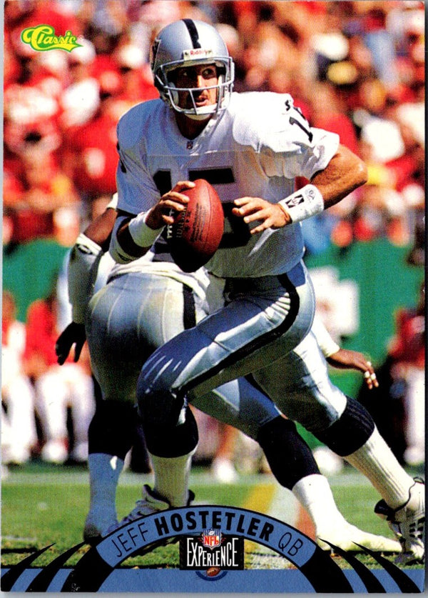 1996 Classic NFL Experience Jeff Hostetler #9