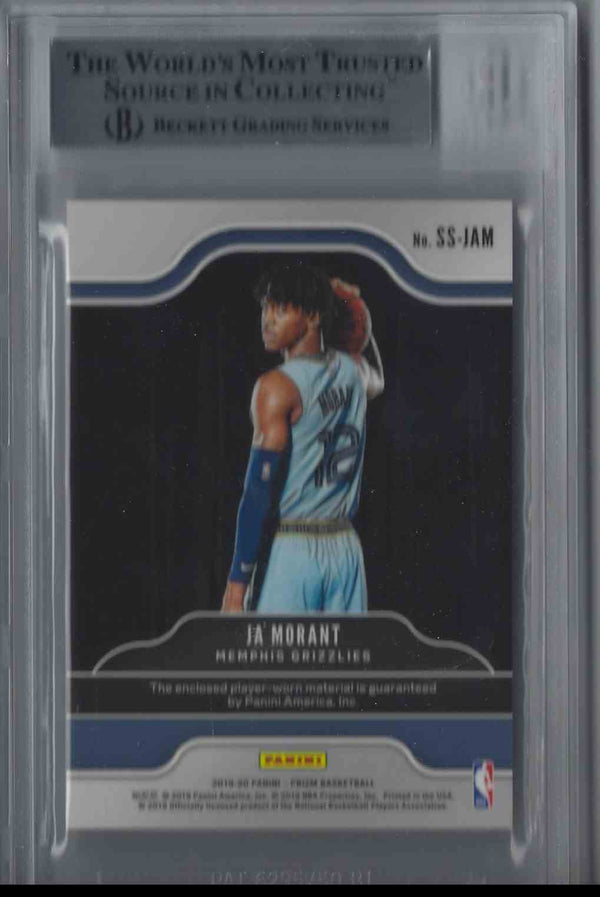 2019 Panini Prizm Ja Morant #SS-JAM Rookie