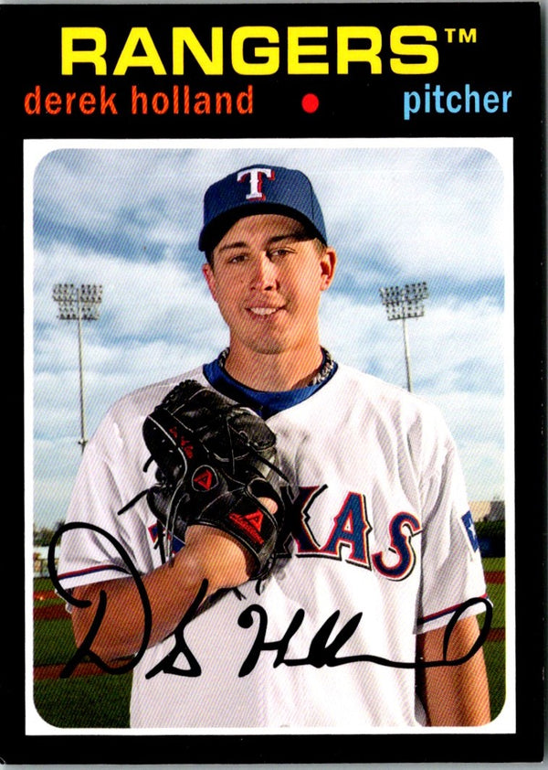 2012 Topps Archives Derek Holland #64