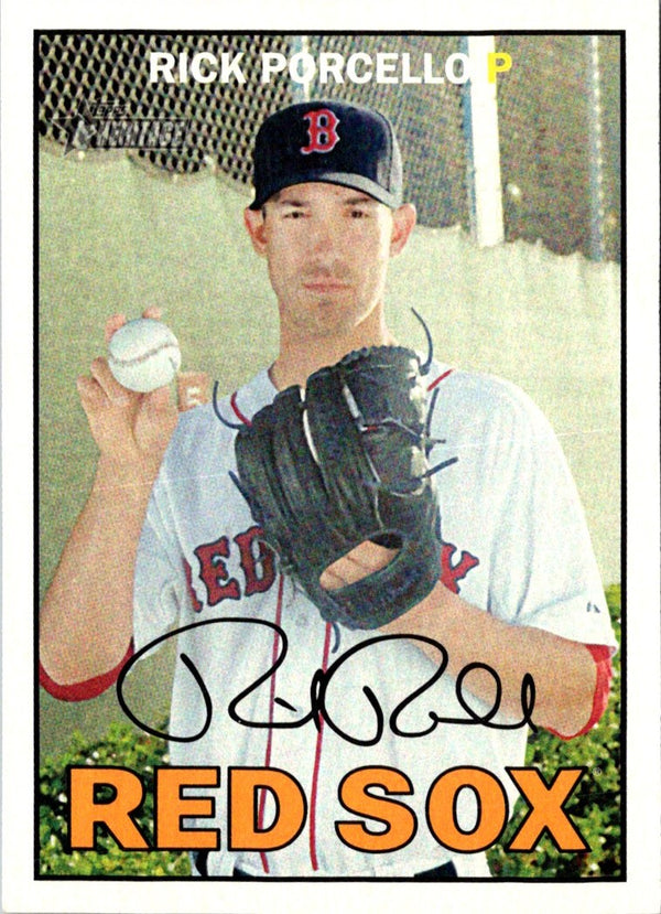 2016 Topps Heritage Rick Porcello #192