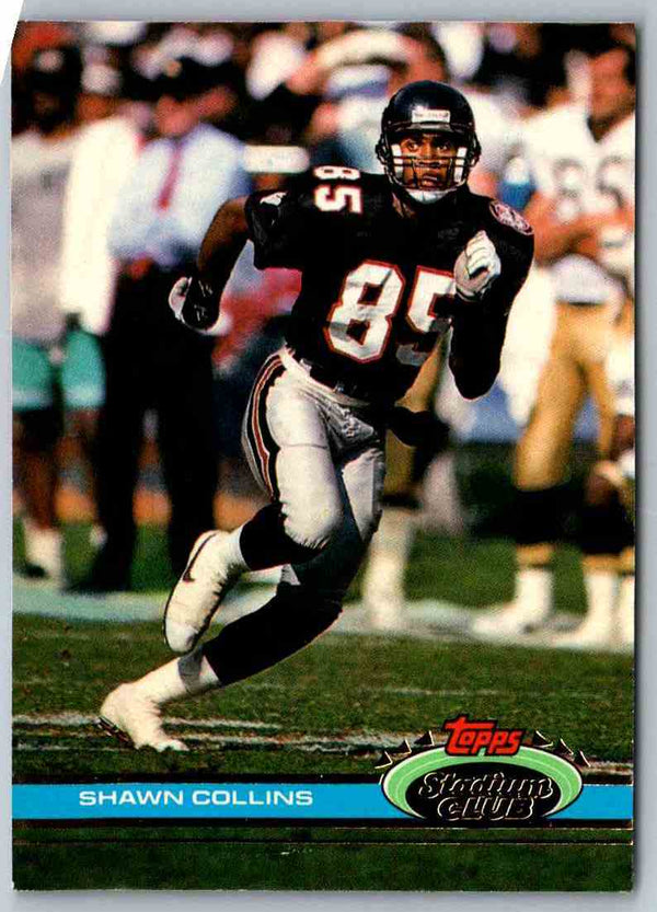 1991 Topps Stadium Club Football Shawn Collins #145