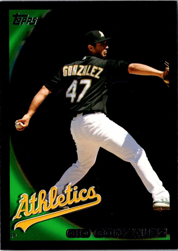 2010 Topps Gio Gonzalez #217