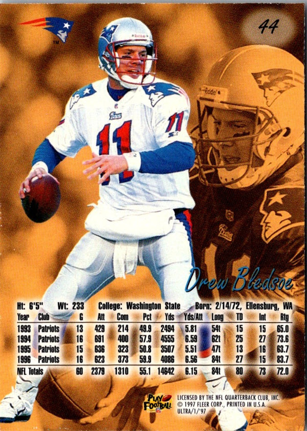1998 Collector's Edge Advantage Drew Bledsoe #97