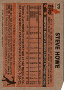 1983 Topps Steve Howe
