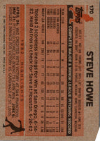 1983 Topps Steve Howe #170