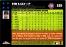 2007 Topps Chrome Ted Lilly