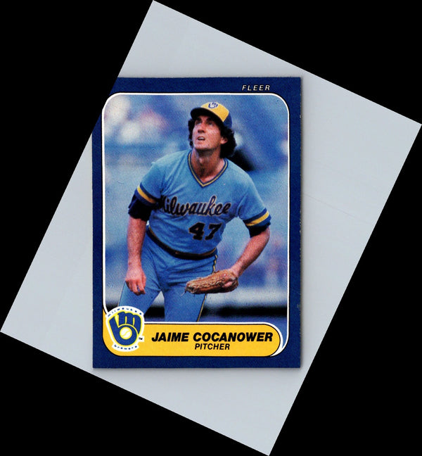 1986 Fleer Jaime Cocanower #483