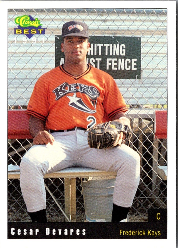 1991 Classic Best Frederick Keys Cesar Devarez