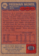 1985 Topps Freeman McNeil