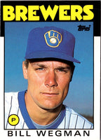 1986 Topps Traded Bill Wegman #123T