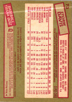 1985 O-Pee-Chee Storm Davis #73