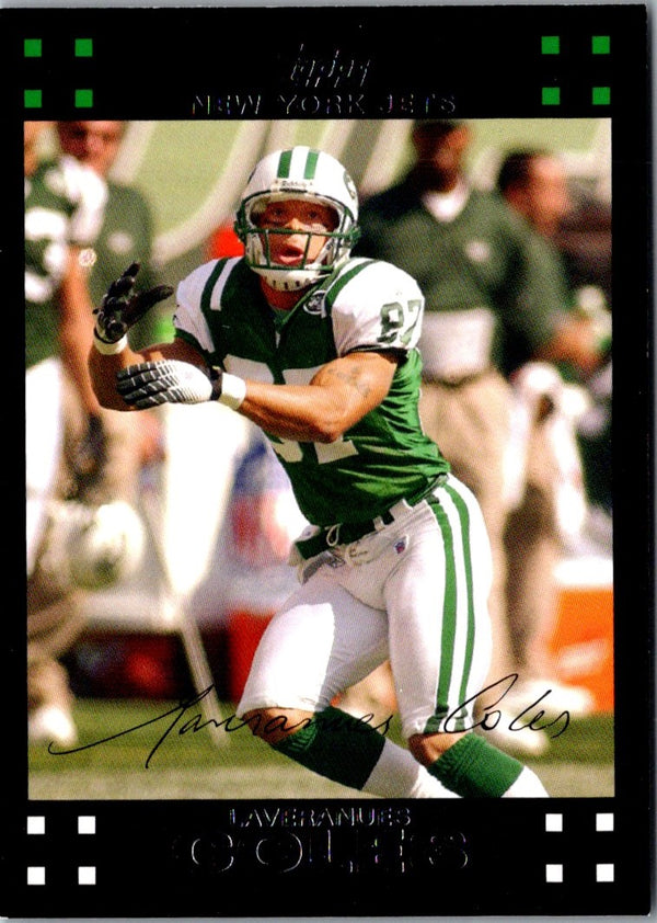 2007 Topps Laveranues Coles #169