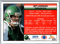 1992 Pacific Jeff Lageman #221