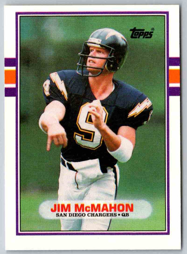 1989 Topps Jim McMahon #97T