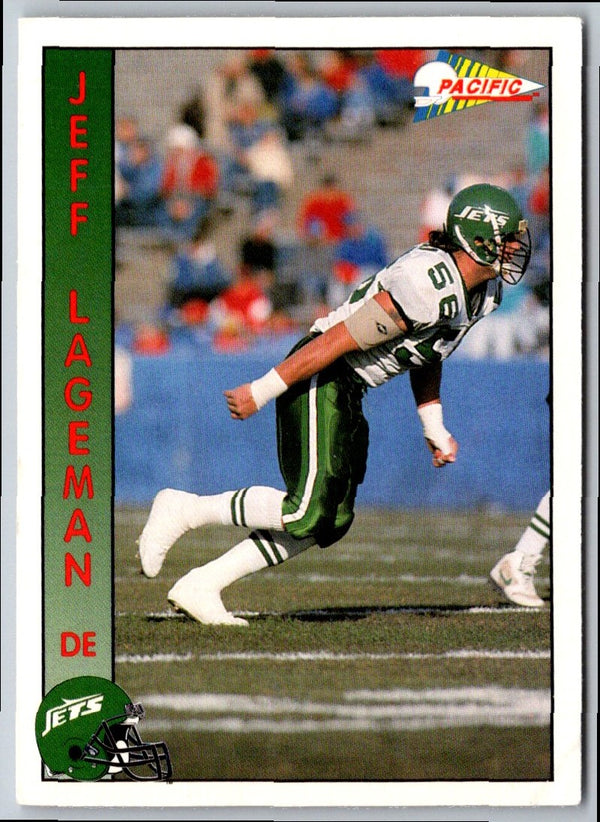 1992 Pacific Jeff Lageman #221
