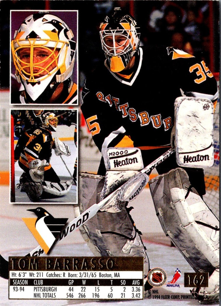 1996 Fleer Tom Barrasso